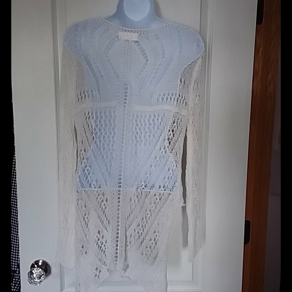 Loft 82 high low loose knit sweater - Picture 5 of 8